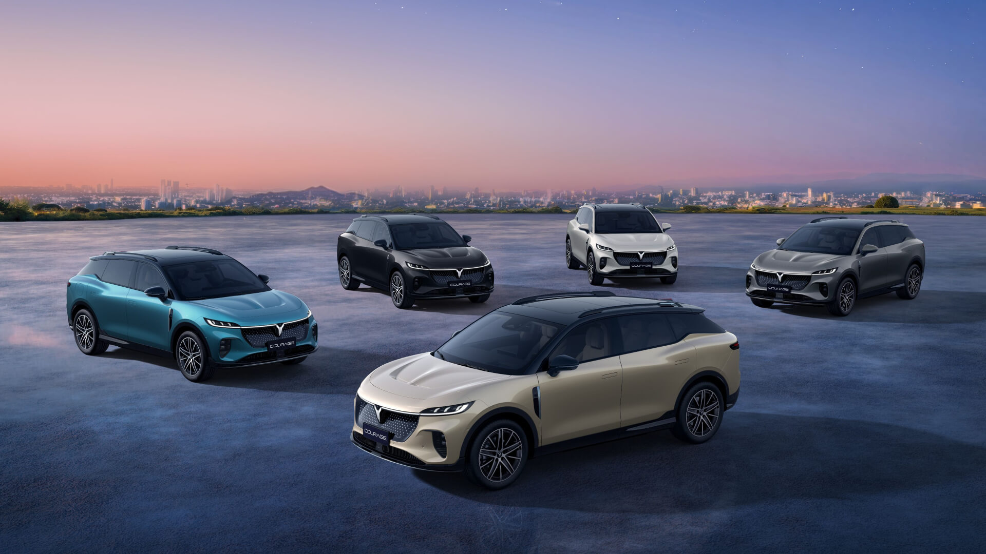 VOYAH COURAGE – Premium Electric SUV All Colors